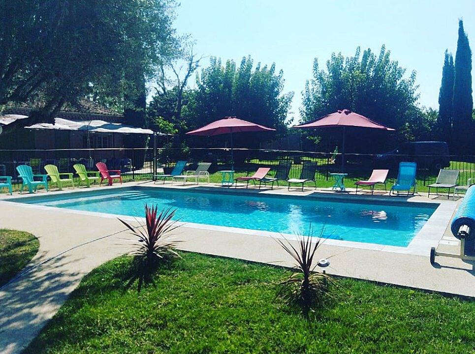 Mas provençal en campagne, piscine privée et chauffée in Sauzet, Région de nyons