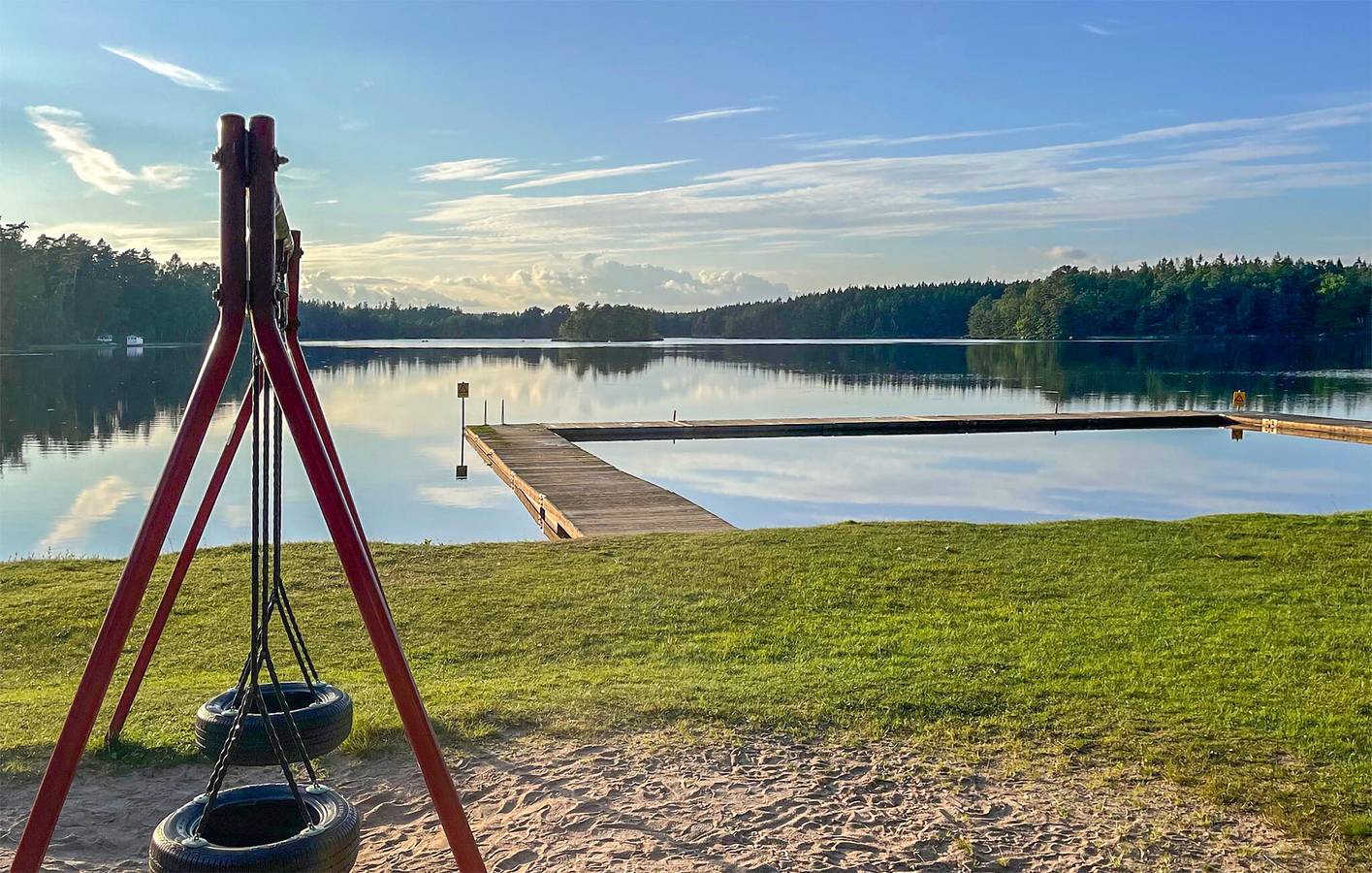 Ferienhaus für 20 Personen mit Seeblick in Vittsjö, Hässleholm und Umgebung