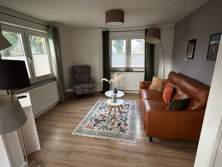 Ferienhaus für 2 Personen, mit Terrasse und Garten sowie Ausblick in Rade (Steinburg)
