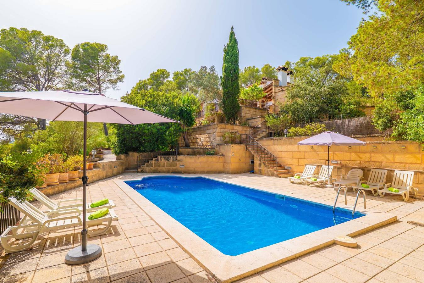Can Pere Vell - Villa avec piscine privée à Andratx. Wi-Fi gratuit in Andratx, Majorque de l'Ouest