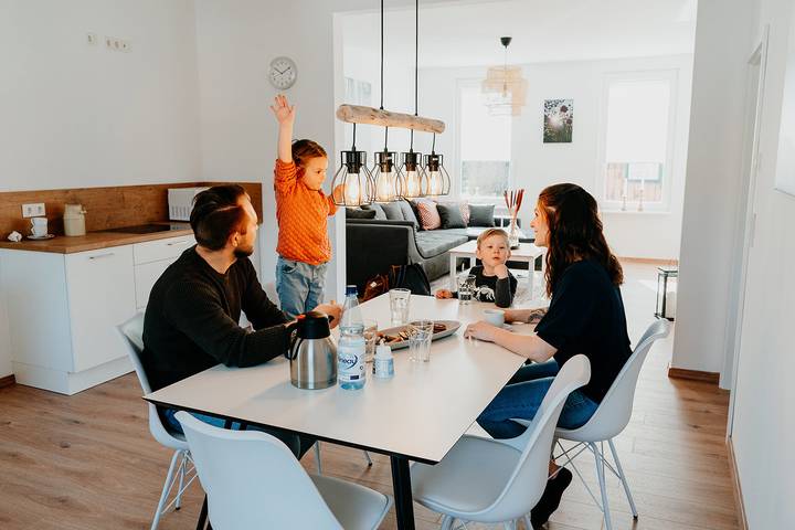 Ferienwohnung für 6 Personen, mit Balkon und Garten sowie Sauna und Ausblick in Langelsheim - 4