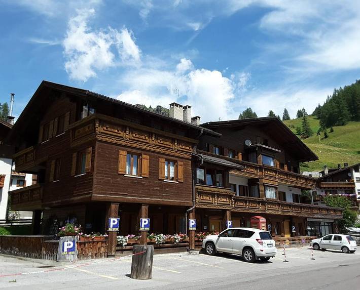 Ferienwohnung für 6 Personen, mit Balkon und Ausblick in Arabba