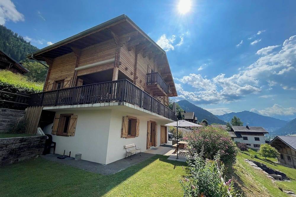 Appartement entier, Joli 3 pièces dans chalet, plain-pied, terrasse, jardin in La Chapelle-d'Abondance, Les Portes du Soleil