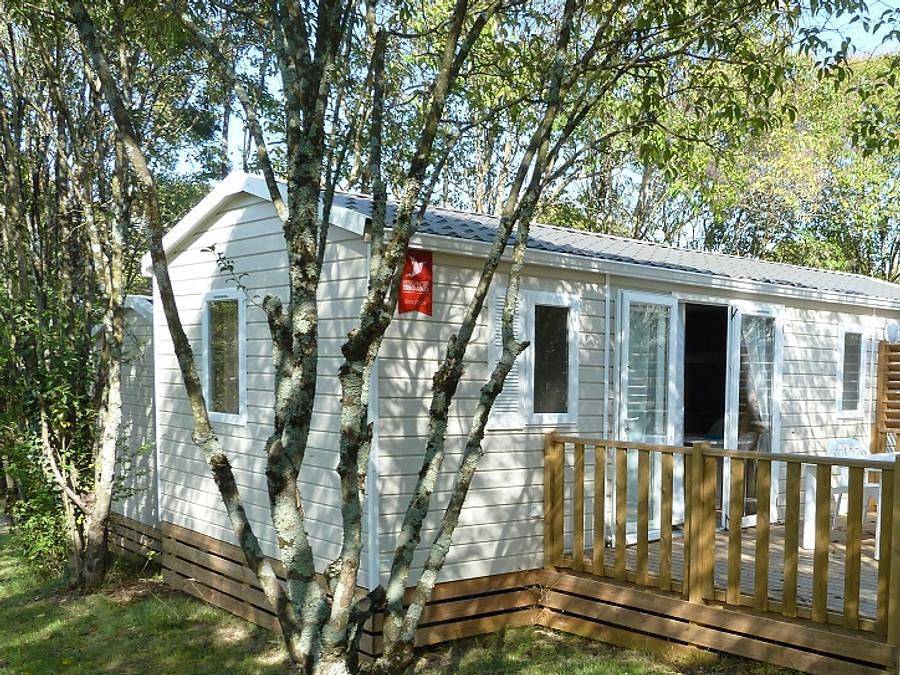 Camping Beau Rivage - Mobilheim 6 personen - Cottage family - mit allem Komfort klimatisiert in Saint-Ambroix, Cevennen
