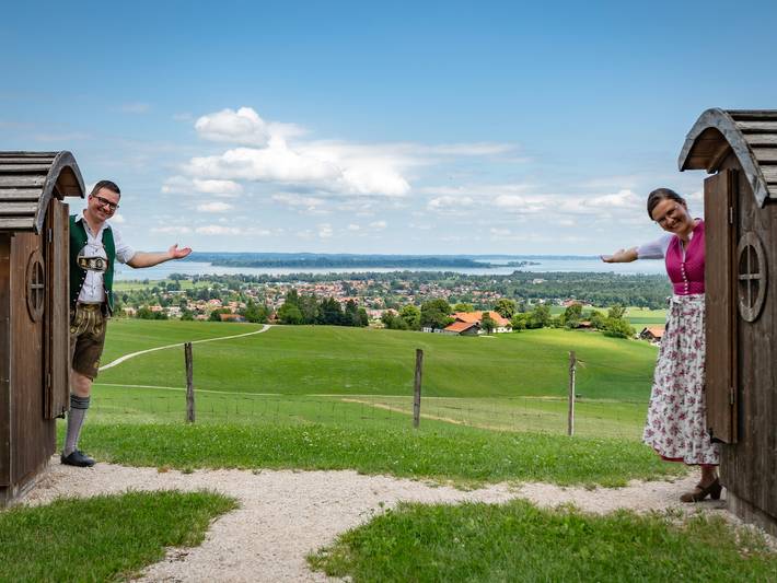 Bauernhaus für 4 Personen, mit Garten und Seeblick in Oberbayern - 2