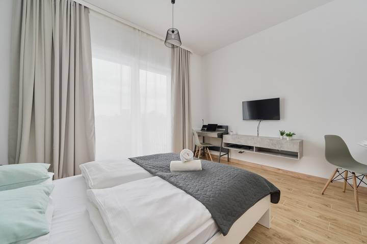 Studio für 2 Personen, kinderfreundlich in Breslau - 2