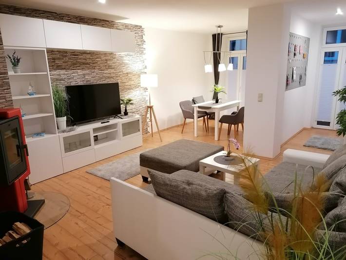 Ferienwohnung für 4 Personen, mit Balkon und Terrasse
