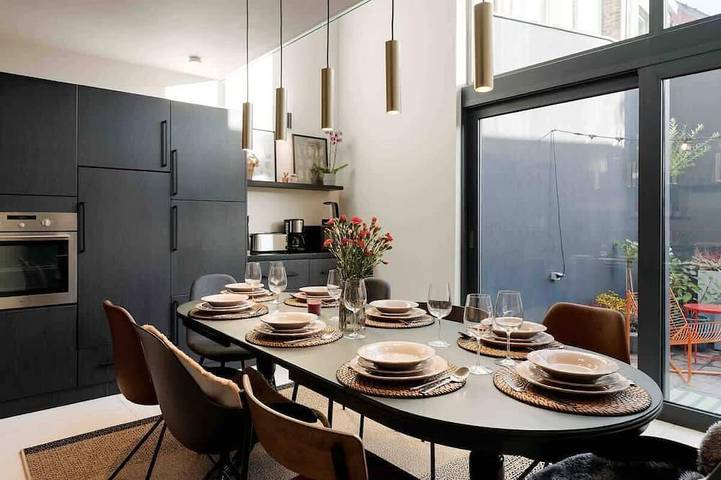 Maison de vacances pour 8 personnes, avec balcon et jardin