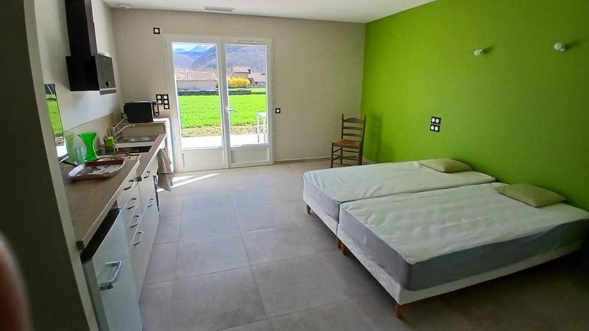 Gîte pour 2 personnes, avec jardin à Sauveterre-de-Comminges