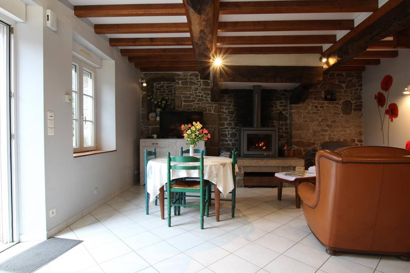 Gîte dla 4 osób z ogród in Le Grand-Celland, Avranches region