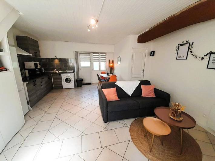 Appartement de vacances pour 5 personnes, avec terrasse et jardin