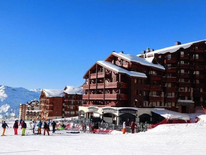 Appart’hôtel pour 6 personnes, avec balcon, adapté aux familles à Val Thorens
