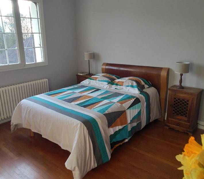 Ferienwohnung für 2 Personen, mit Ausblick und Garten sowie Balkon - 1