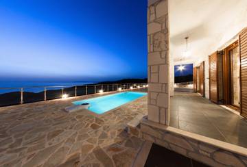 Villa für 6 Personen, mit Garten und Terrasse sowie Meerblick auf Zakynthos