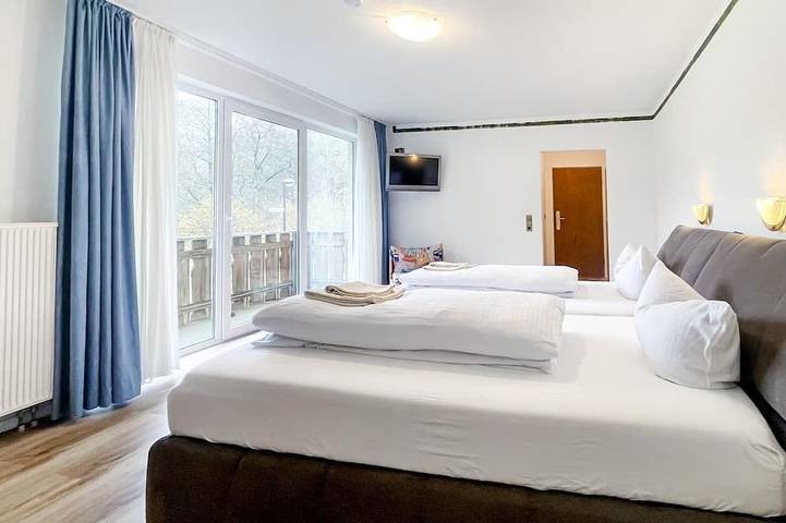 Ferienhaus für 2 Personen, mit Sauna und Balkon