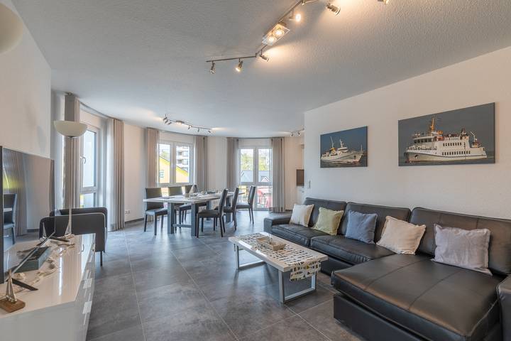 Ferienwohnung für 4 Personen, mit Balkon in Duhnen