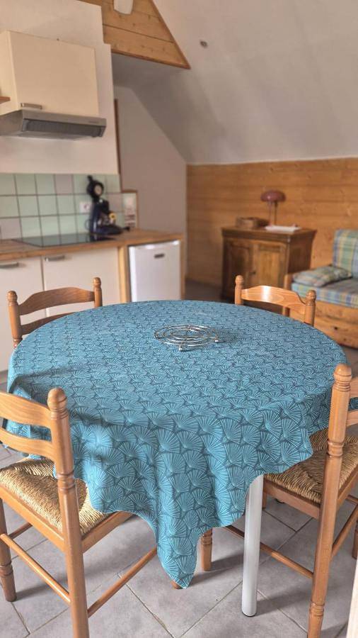 Appartement de vacances pour 3 personnes, avec jardin