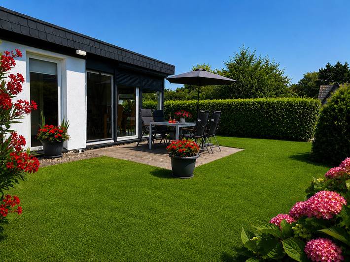 Ferienhaus für 4 Personen, mit Terrasse und Garten in Schlei