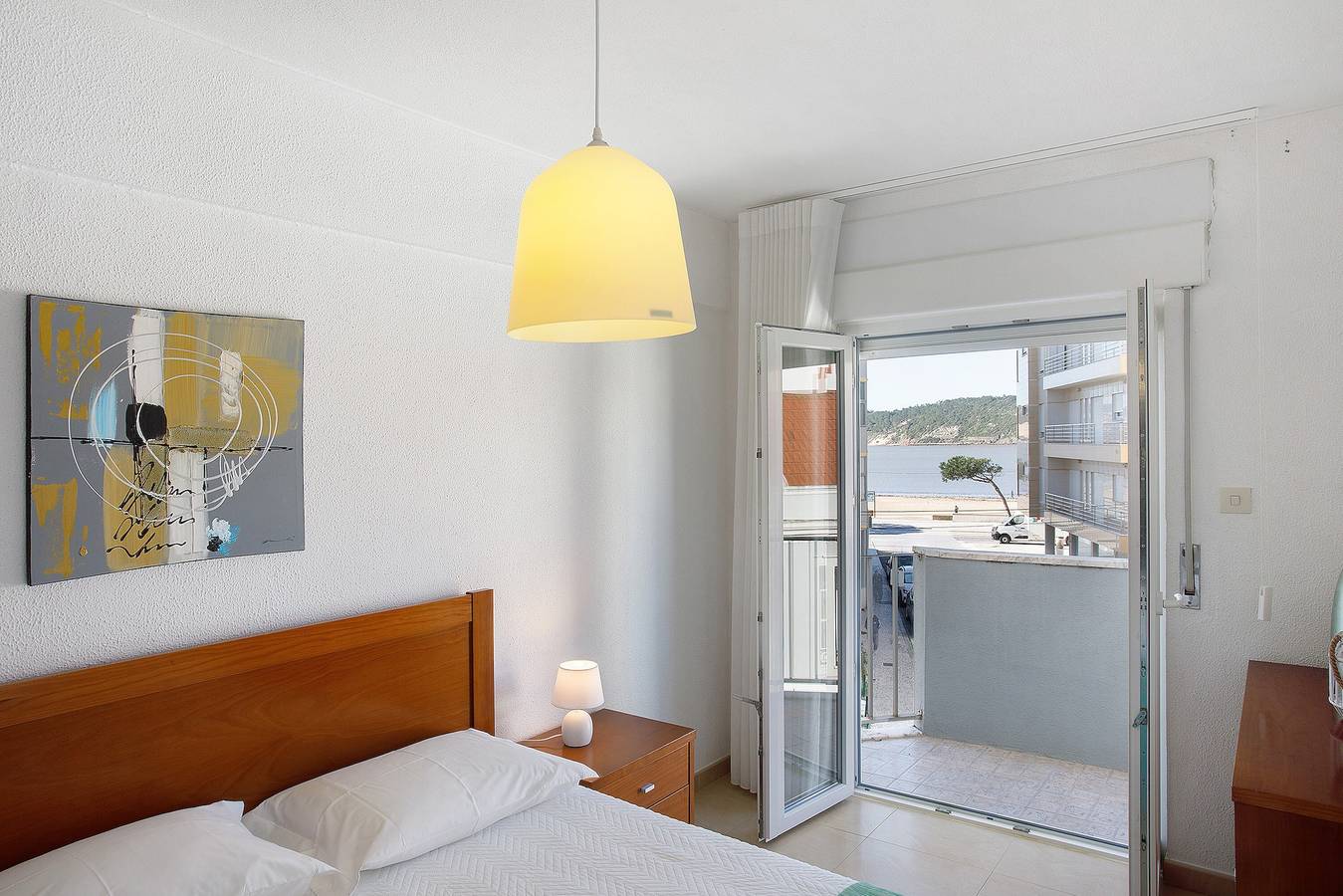 Ganze Wohnung, Apartment 'Campo Mar - T1 Vista Praia' mit Meerblick, Balkon und Wlan in Praia de São Martinho do Porto, São Martinho do Porto