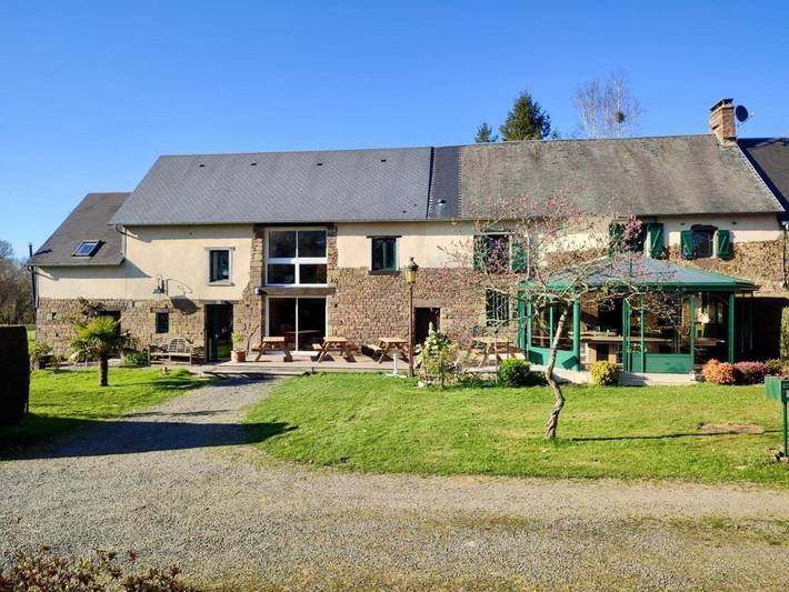 Maison de vacances pour 22 personnes, avec jardin, animaux acceptés