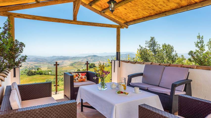 Casa rural para 6 personas, con balcón/terraza y piscina en Villanueva de la Concepción - 4