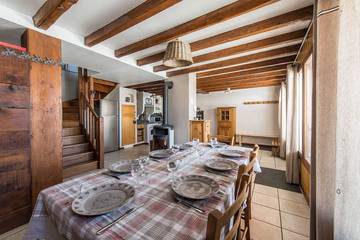Chalet pour 8 personnes, avec balcon à Albiez-Montrond
