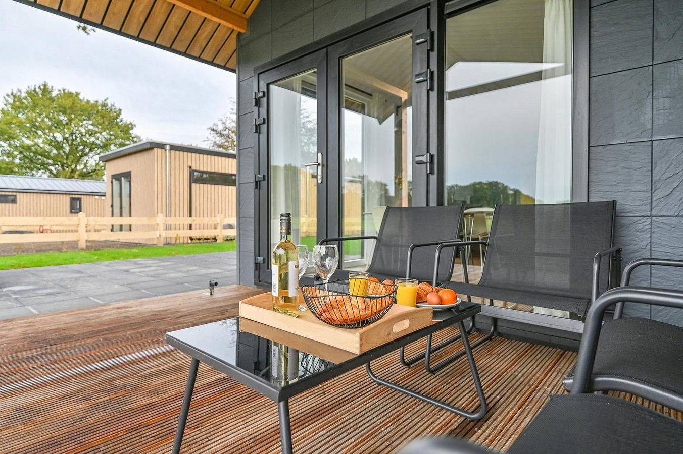 Drentse Weelde — Luxuriöse Lodge für 4 Personen mit Sauna in Drenthe