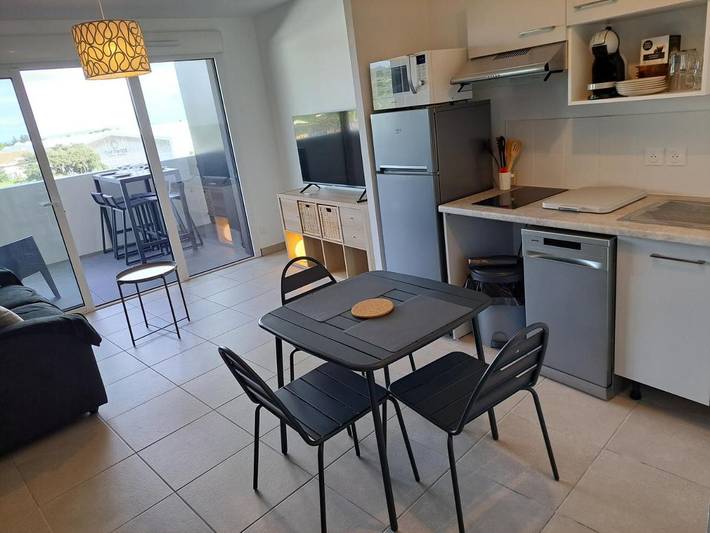 Gîte pour 4 personnes, avec terrasse dans Palais des Congres le Cap d'Agde - 3