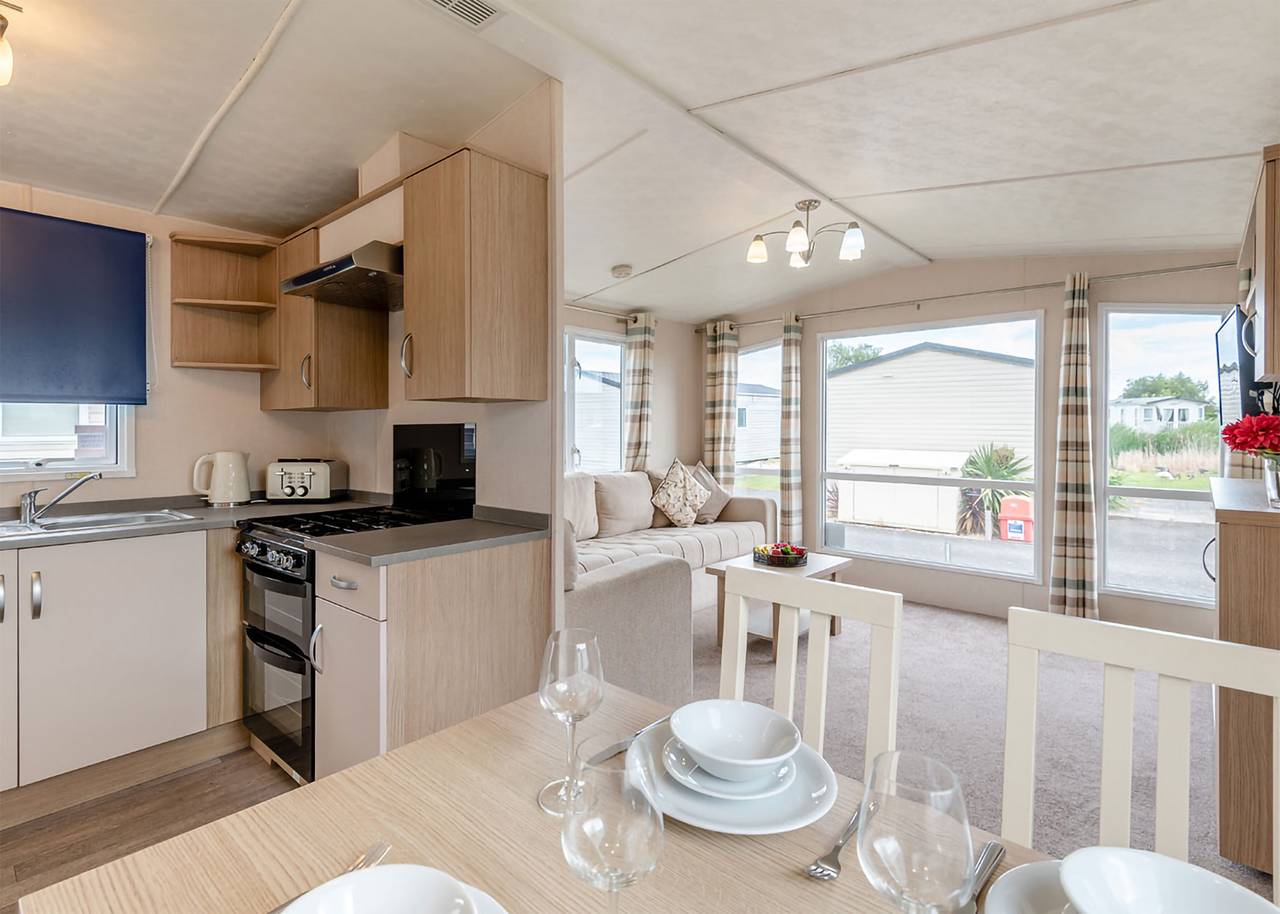 Gold 2 Bedroom Caravan, Sleeps 6 in Skegness, Lincolnshire