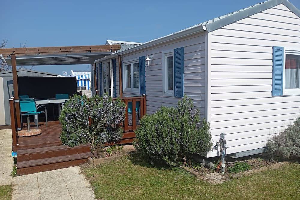 Mobil home familial , à 2 pas de la plage in Saint-Cast-le-Guildo, Région de Dinan