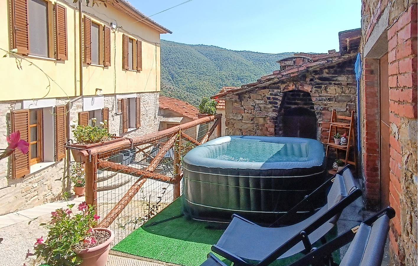 Polvano Garden Wohnung mit Parkplatz & Internet in Castiglion Fiorentino, Arezzo Provinz