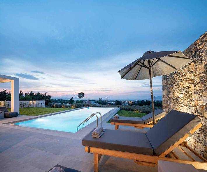 Location de vacances pour 8 personnes, avec balcon et jardin dans Cos - 3