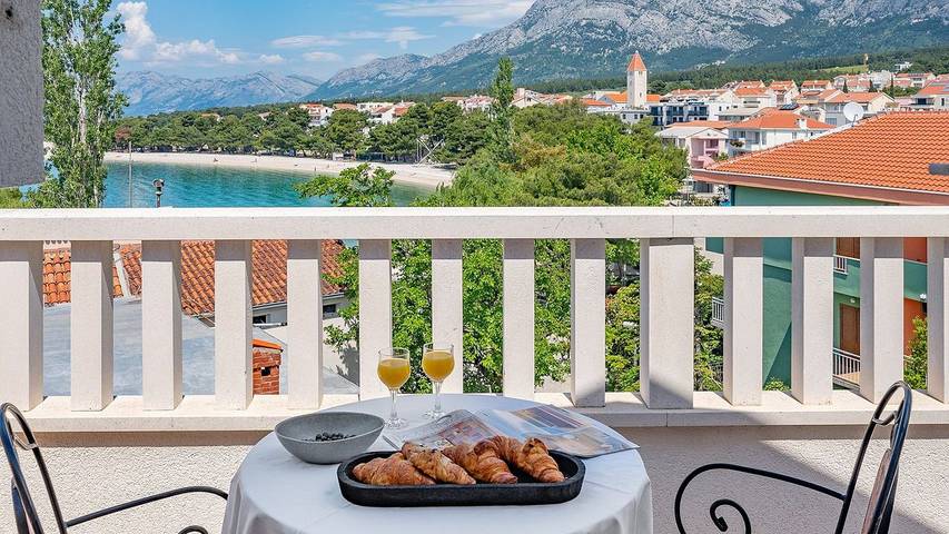 Ferienwohnung für 4 Personen, mit Balkon - 1