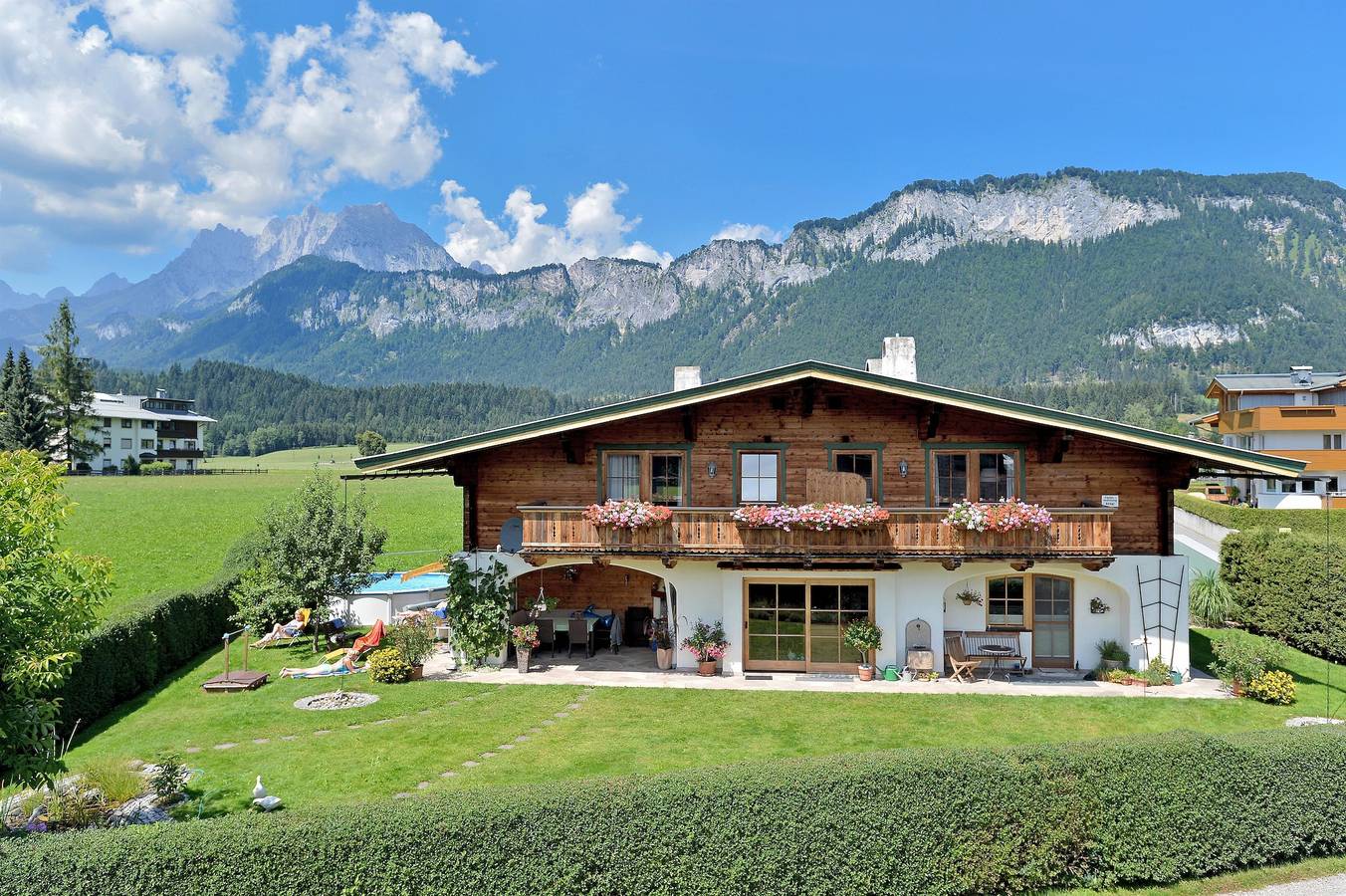 Geheel vakantieappartement, Hornblick in St. Johann in Tirol, Kaisergebirge