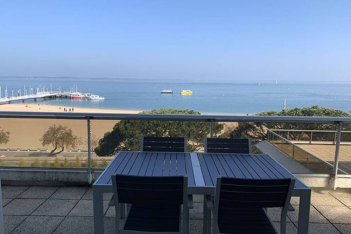 Appartement de vacances pour 4 personnes, avec terrasse à Arcachon