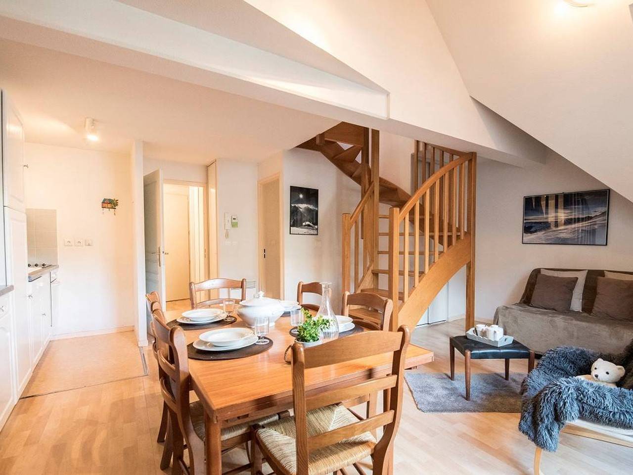 Entire apartment, 3-Star Apartment with Parking, 6 People, Saint Lary in Saint-Lary-Soulan, Pyrenees National Park