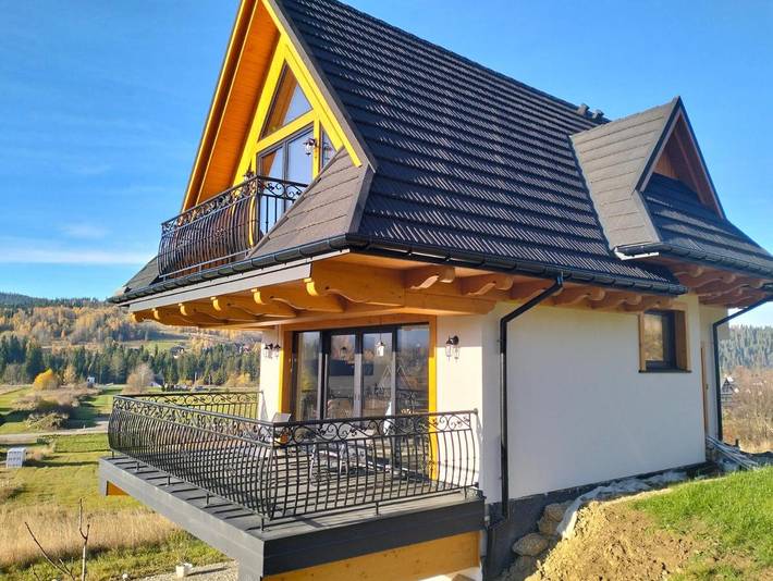 Domek letniskowy dla 8 osób, z ogród i widok - 1