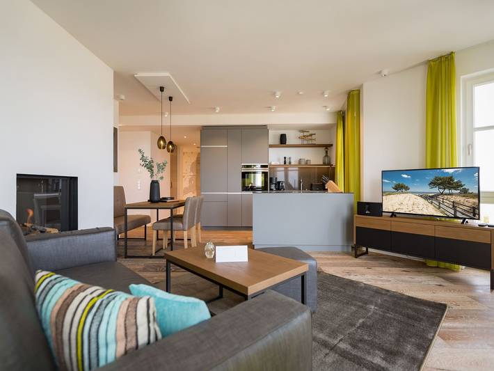 Ferienwohnung für 4 Personen, mit Sauna und Balkon in Bansin - 3