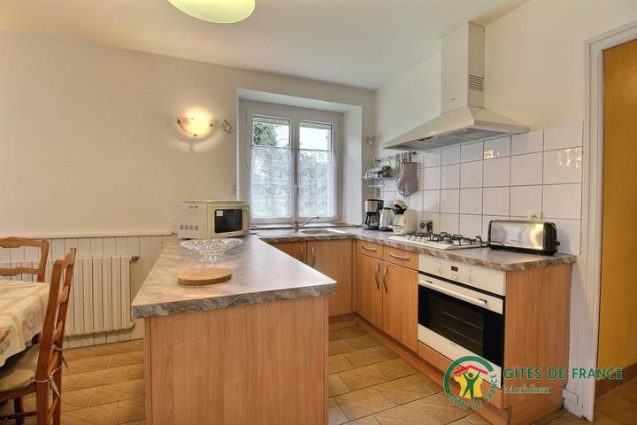 Gîte pour 5 personnes, avec terrasse et jardin, animaux acceptés à Baden (France) - 2