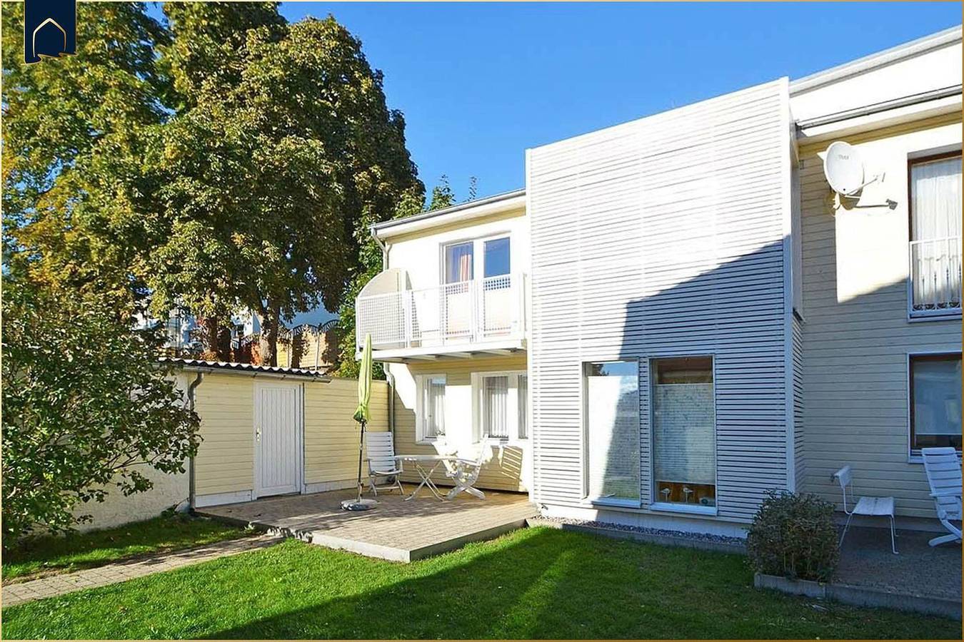 Ganze Wohnung, Gemütliche Ferienwohnung in Ahlbeck mit kleinem Garten – nur 400 m zum Strand! in Drei Kaiserbäder, Heringsdorf