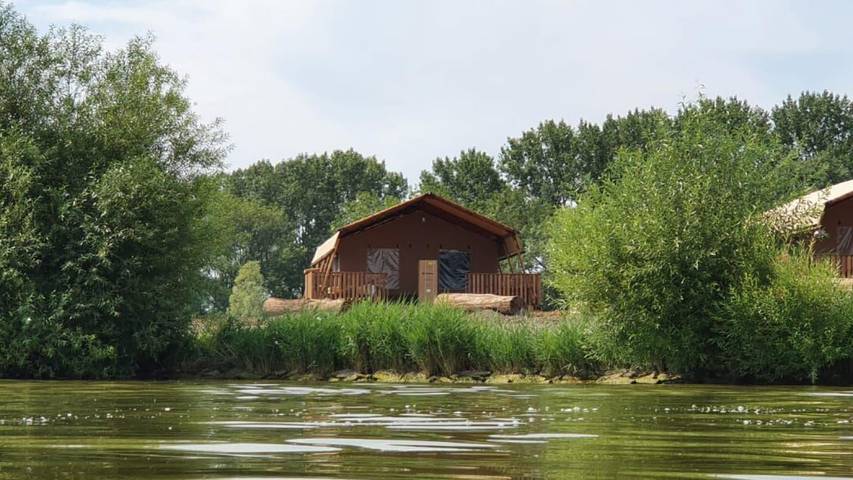 Bungalow für 5 Personen, mit Balkon/Terrasse und Terrasse am Ijsselmeer