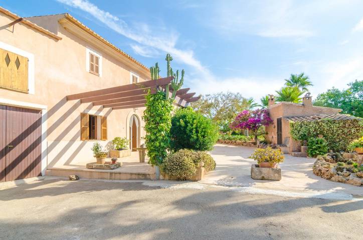 Can Puça - Ferienhaus mit privaten Pool in Santanyí. WiFi gratis in Santanyí, Mallorca Süden