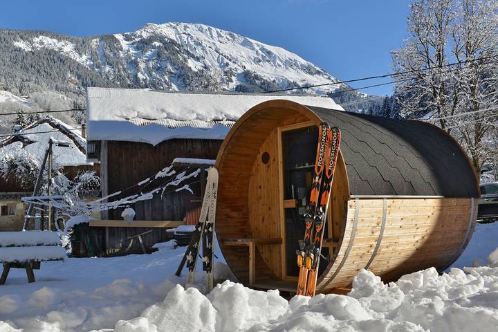 Gîte pour 10 personnes, avec Balcon ainsi que Jardin et Sauna à Abondance - 3