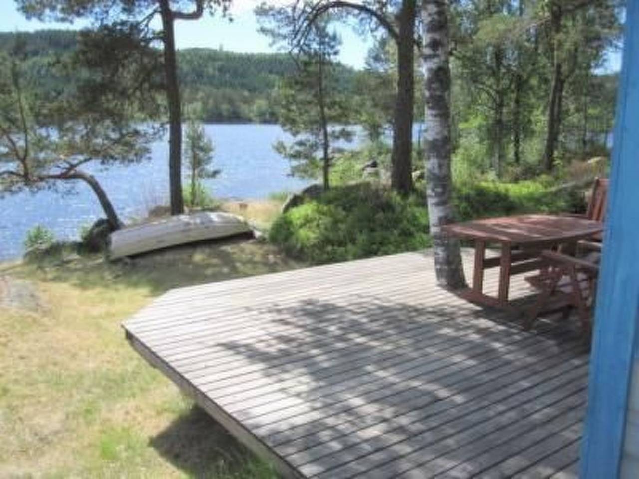 Ferienhaus für 6 Personen mit Terrasse in Marnardal