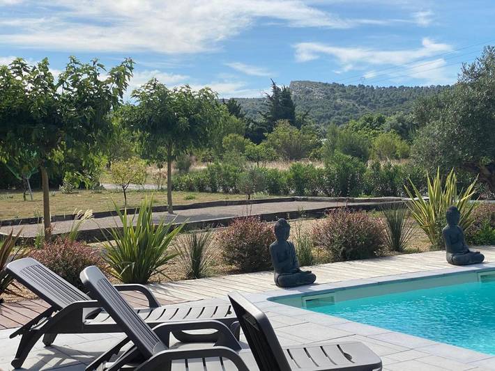 Location de vacances pour 10 personnes, avec piscine et jardin à Châteauneuf-les-Martigues - 4