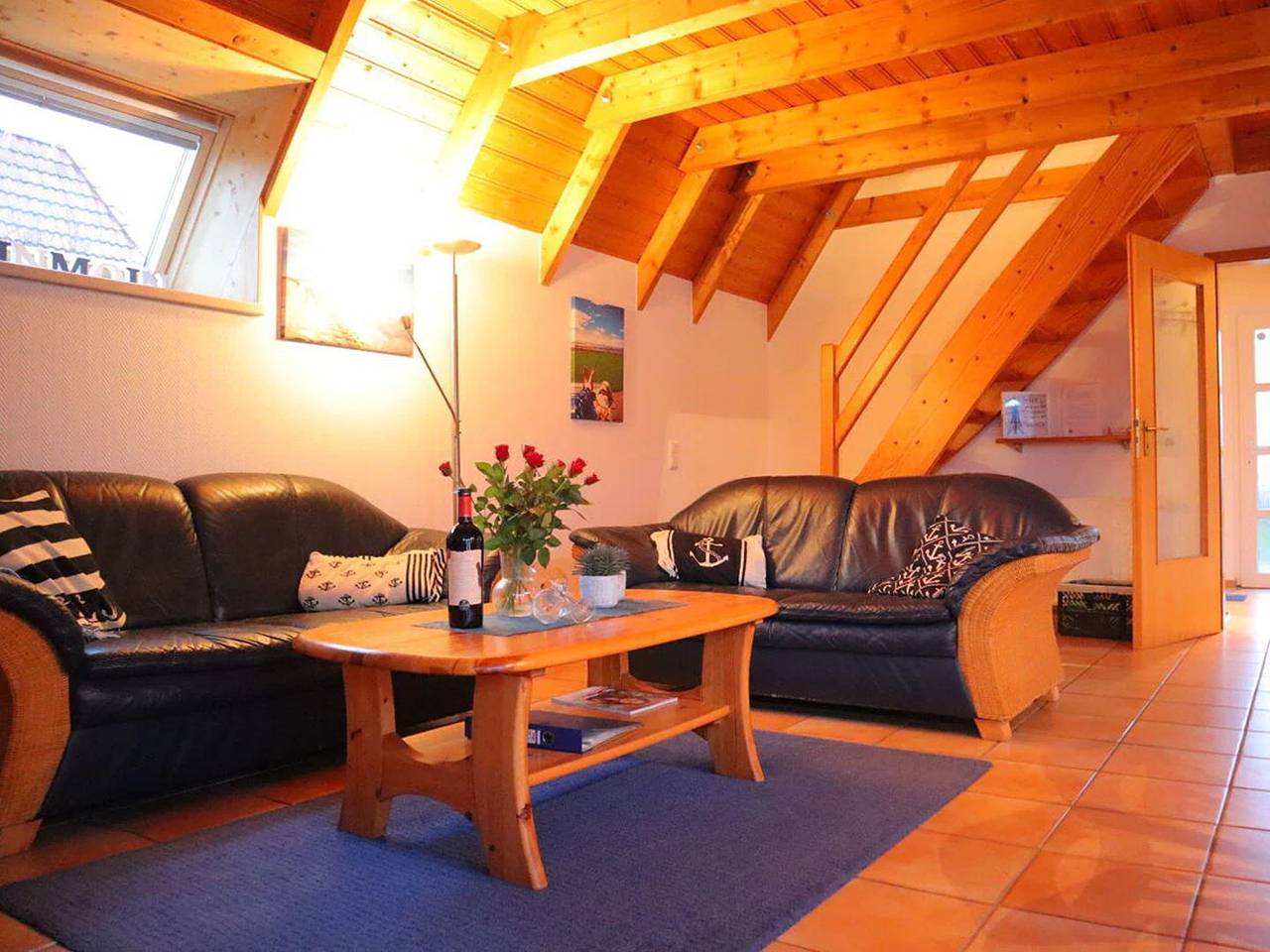 Ferienhaus "Moinmoin" – Nordseeurlaub mit Kamin, Terrasse & Strandkorb in Dorum-Neufeld, Dorum