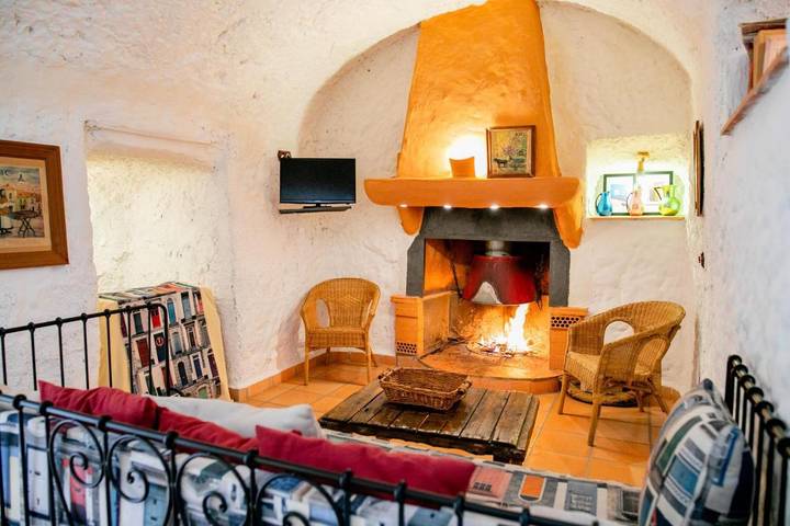 Hôtel pour 7 personnes, avec vue ainsi que jardin et piscine, animaux acceptés à Guadix - 2