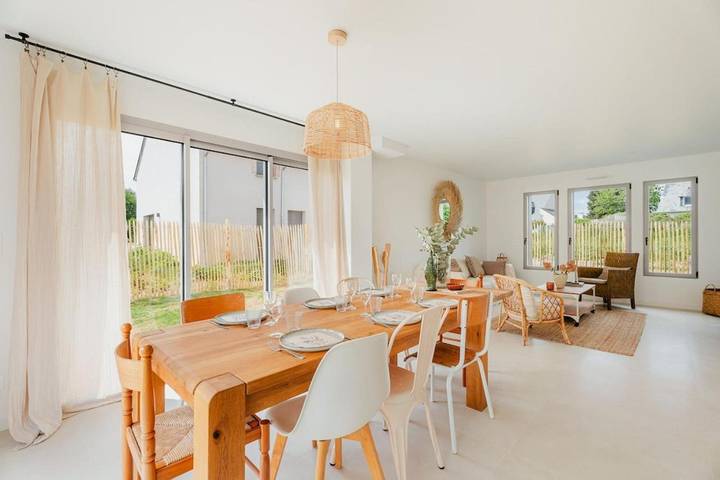 Casa de vacaciones para 10 personas, con terraza y jardín - 1