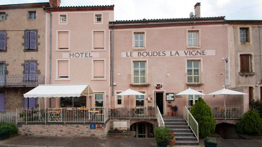 Hôtel pour 2 personnes, avec terrasse à Boudes