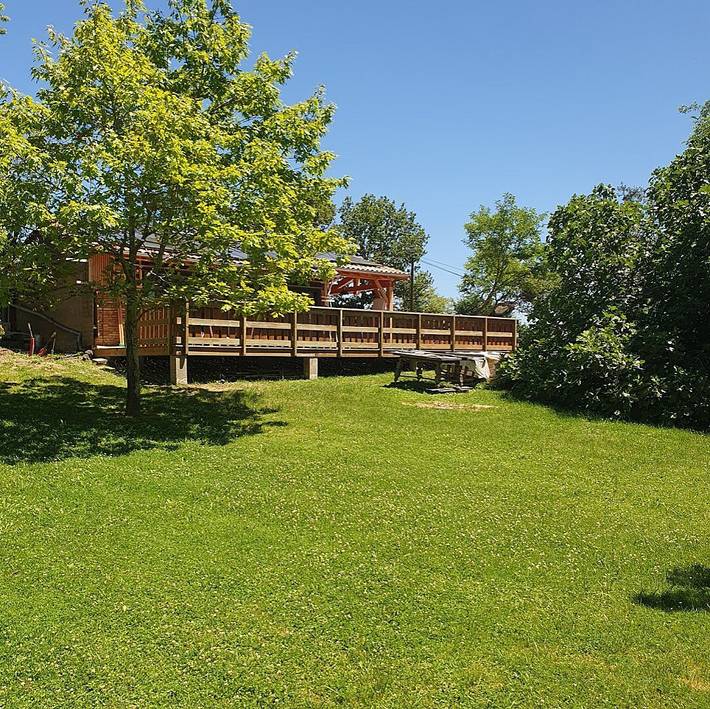 Gîte pour 2 personnes, avec jacuzzi et jardin ainsi que terrasse et piscine dans le Gers